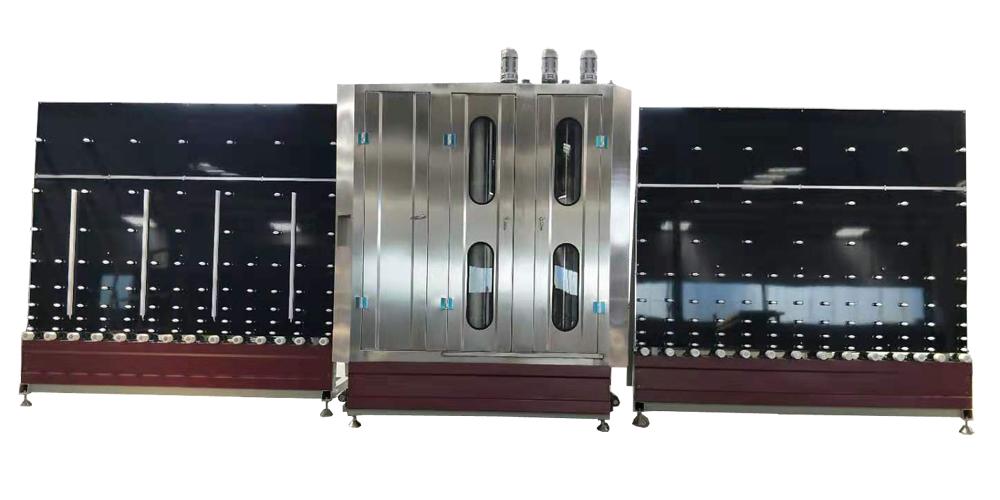 Vertical Glass washing and drying machine