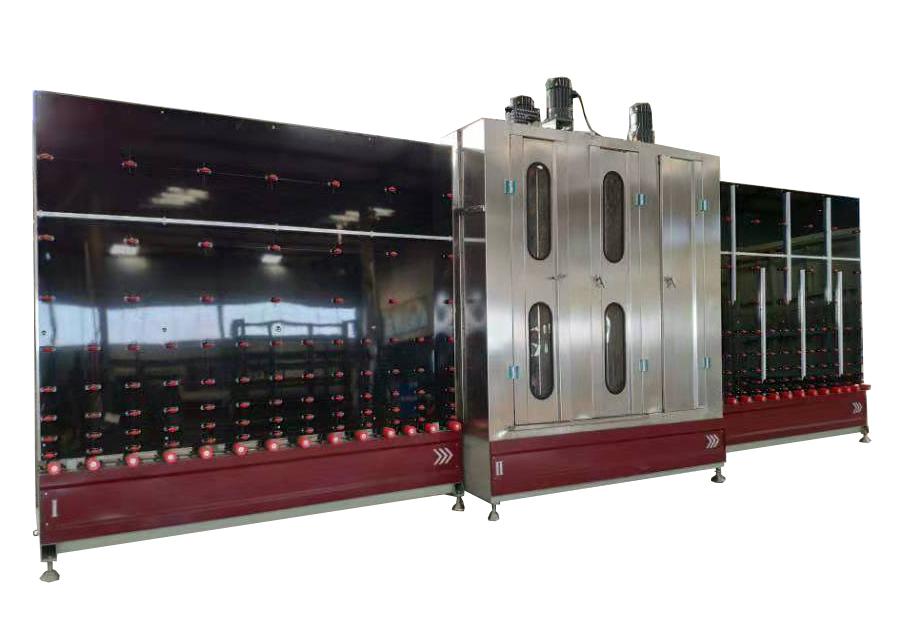 Vertical Glass washing and drying machine